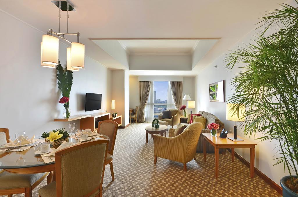 Two-Bedroom Suite's living room