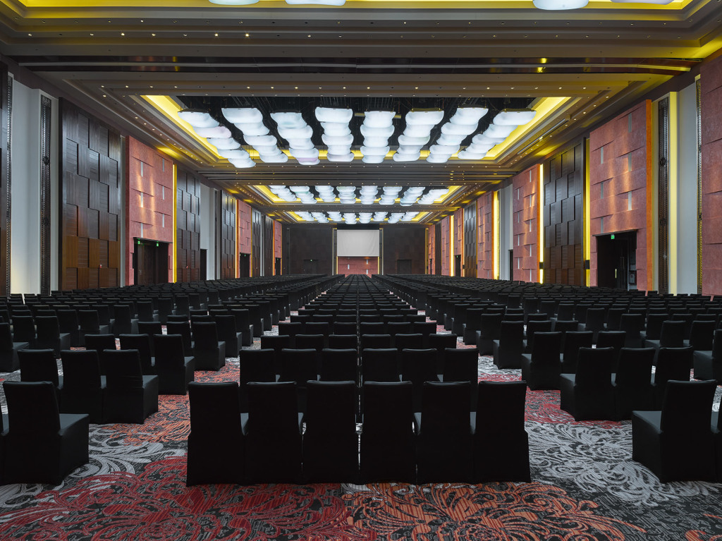 Marriott Grand Ballroom's main function hall is 3,000 square meters big. Photo courtesy of Marriott Manila
