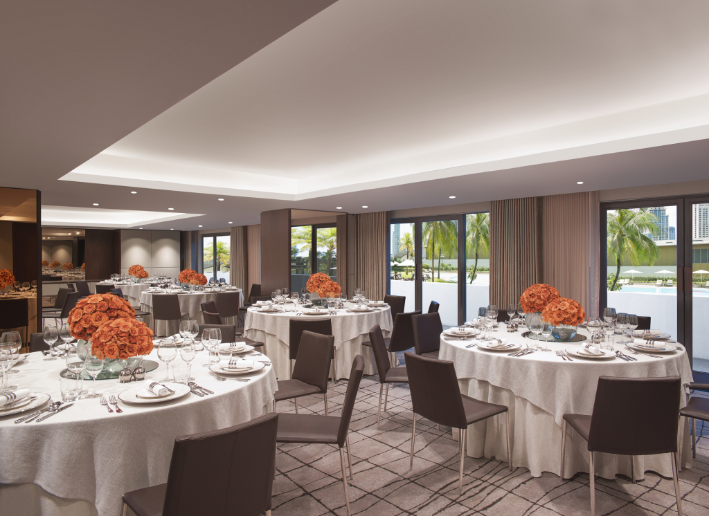 One of the function rooms of Press Club. Photo courtesy of New World Makati Hotel