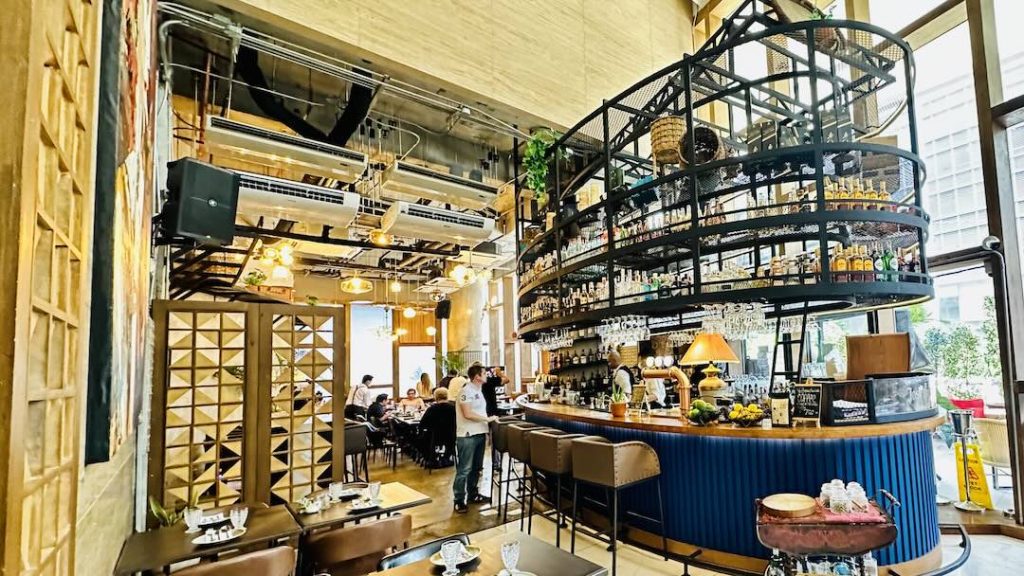 Boudica Café Bar interiors